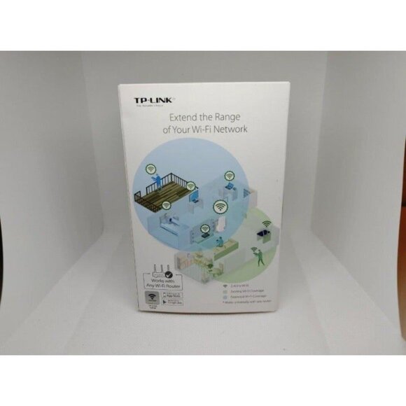 TP-LINK 2.4G Band WiFi Repeater 300Mbps WIFI Range Extender Wifi Signal Booster - Picture 2 of 8